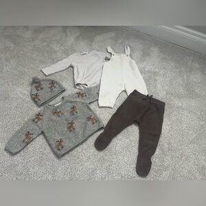 Zara Gender Neutral Baby Knit Bundle